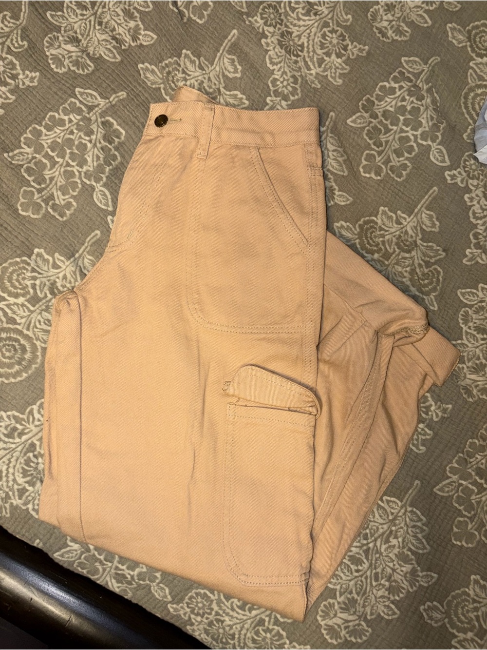 Tan Utility Cargo Pants